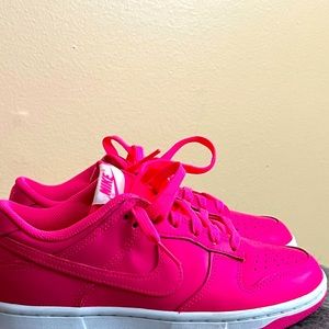 Woman’s Nike Dunk Low Hyper Pink Sneakers
